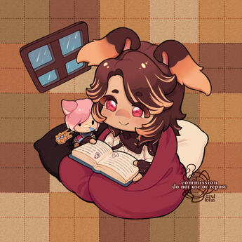 Cozy Autumn YCH - made by azulotus (https://vgen.co/azulotus)