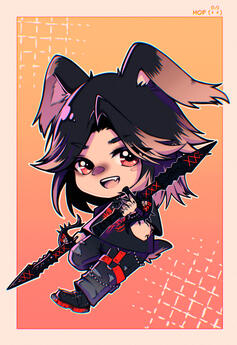 Yueling chibi made by Hop Arts (https://ko-fi.com/hoparts)