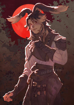 Yueling under the moonlight by @defenestratin (https://vgen.co/defenestratin)